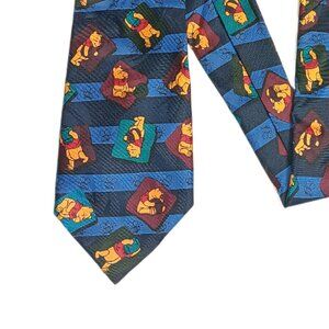 Winnie the Pooh Disney Tie Men’s Pooh Bear Polyester Designer Wide Tie New